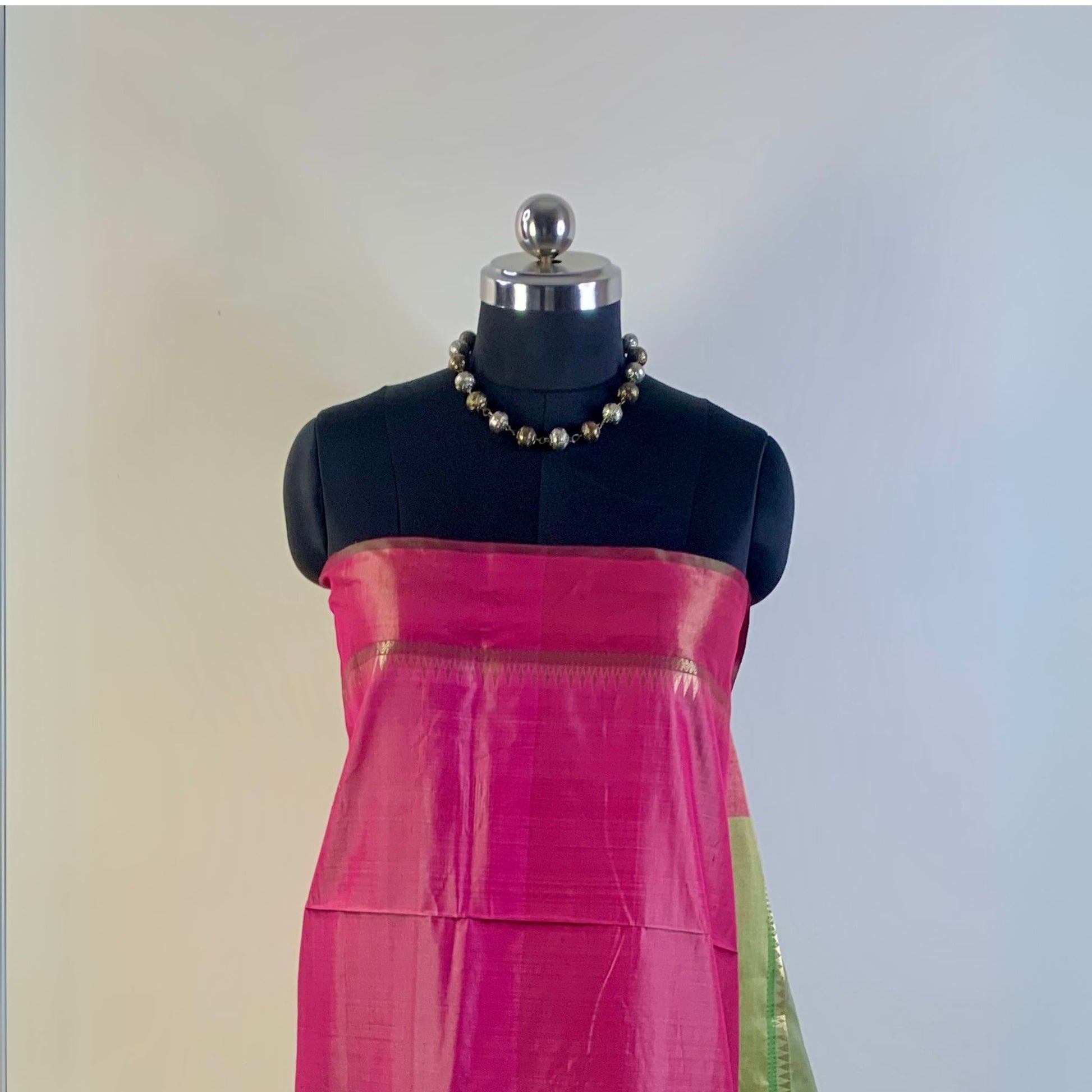 Light Green Pure Katan Silk Saree 