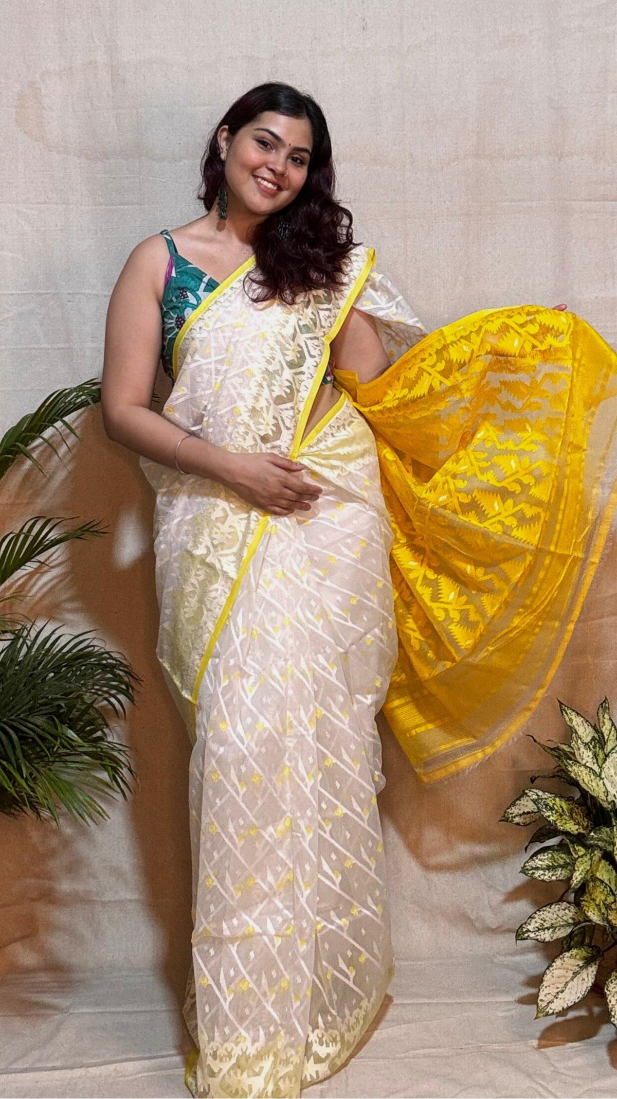 Soft Dhakai Jamdani