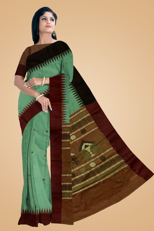Dolaberi Tussar Silk Saree -Handloom Sarees- Aananda Collections