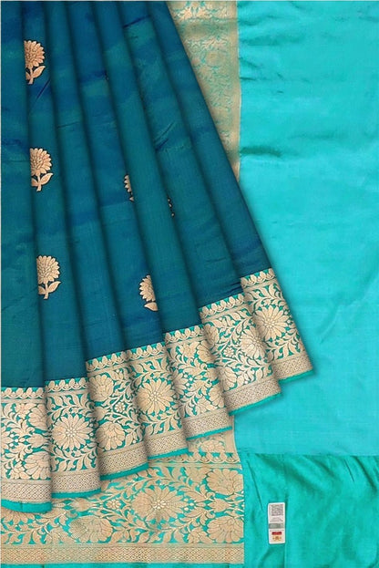 Pure Silk Banarasi Saree -Handloom Sarees- Aananda Collections
