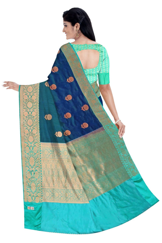 Pure Silk Banarasi Saree -Handloom Sarees- Aananda Collections